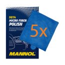 Mannol Micro Fiber Polisch 9814 5er Pack