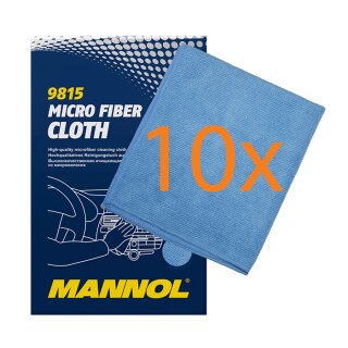 Mannol Micro Fiber Cloth 9815 10er Pack