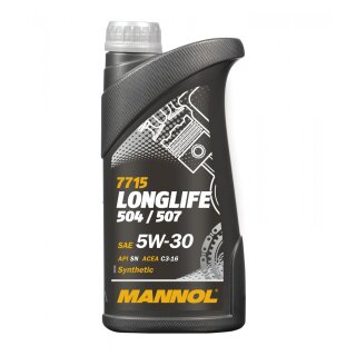 MANNOL LONGLIFE  504/507 5W30 1L