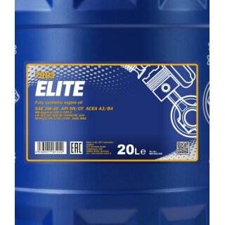 SAE 40 Motoröl MANNOL Motoröl SAE 40 - 20 Liter Kanister Für