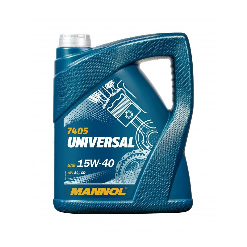 Mannol Universal 15W40 - Öle und Pflegemittel für Auto, Motorrad, Tra