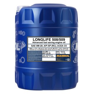 Mannol Longlife 508/509 0W-20 7722 20L